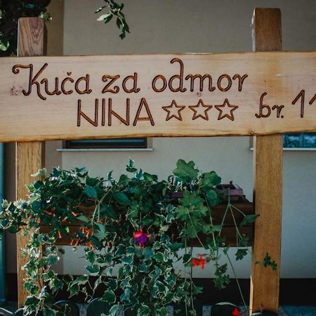 הוילה סבטי מרטין נה מורי Kuca Za Odmor Nina מראה חיצוני תמונה